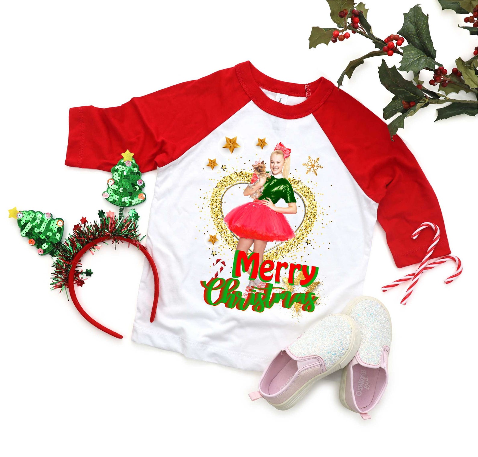 Jojo Siwa Christmas Shirt Jojo Siwa T-shirt christmas Gift | Etsy