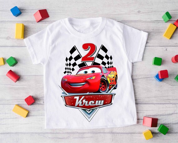 Cars Inspired Birthday Shirt Cars 