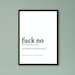 fuck-dictionary-definition-print-bundle-funny-printable-wall-art