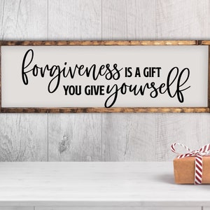 El perdón es un regalo que te das a ti mismo, Decoración de pared, SVG, PNG