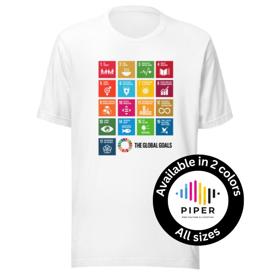 Buy Sustainable Goals T-shirt: Climate Change Equality Graphic Tee, Eco  Conscious Fashion, Perfect Gift for Environmentalists Online in India - Main Image