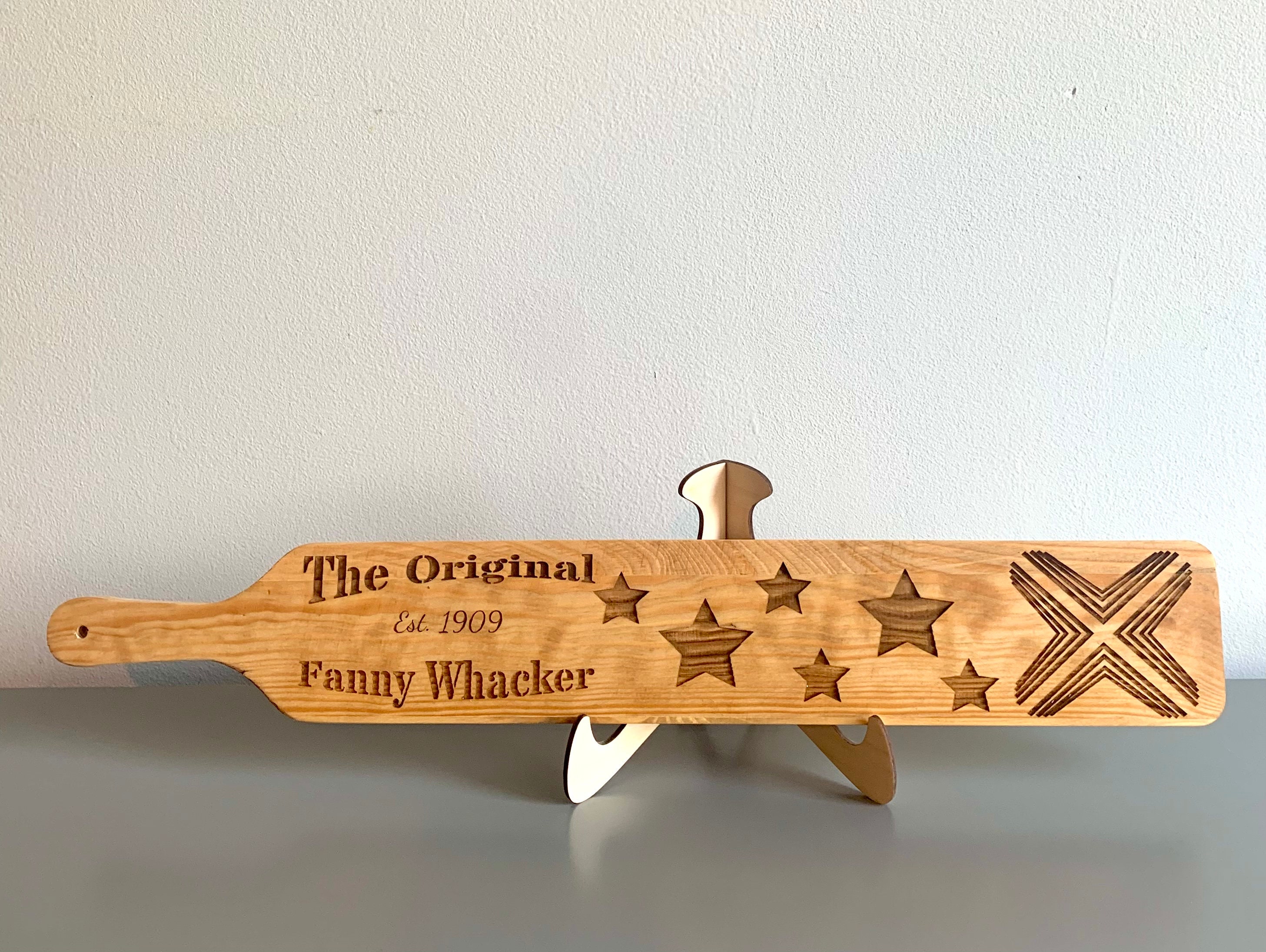 KnK Crafted Wooden Paddle Love Hurts