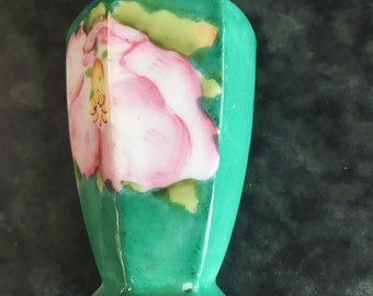 Vintage Rose Pattern Salt Shaker