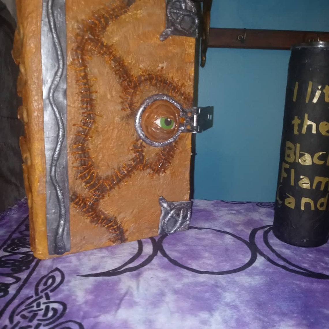 Hocus Pocus Spell Book Cover Printable