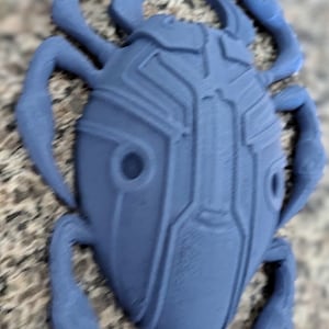 3D-Printed Blue Beetle