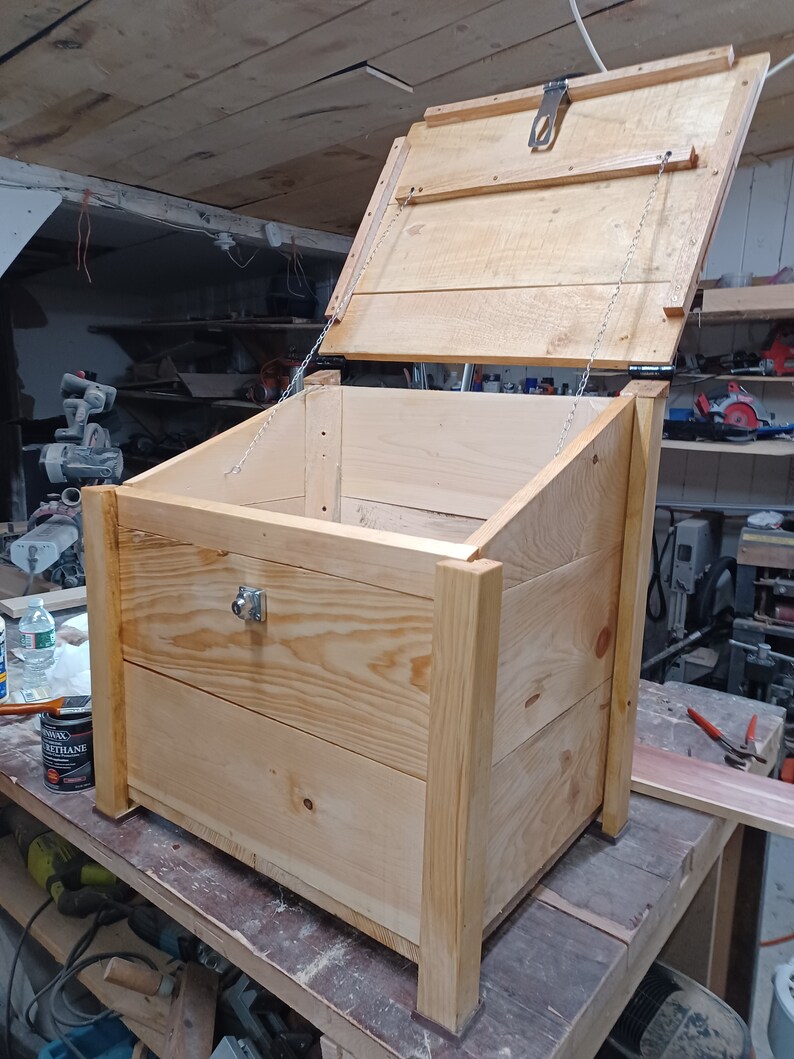 Custom Large Storage Chests Etsy