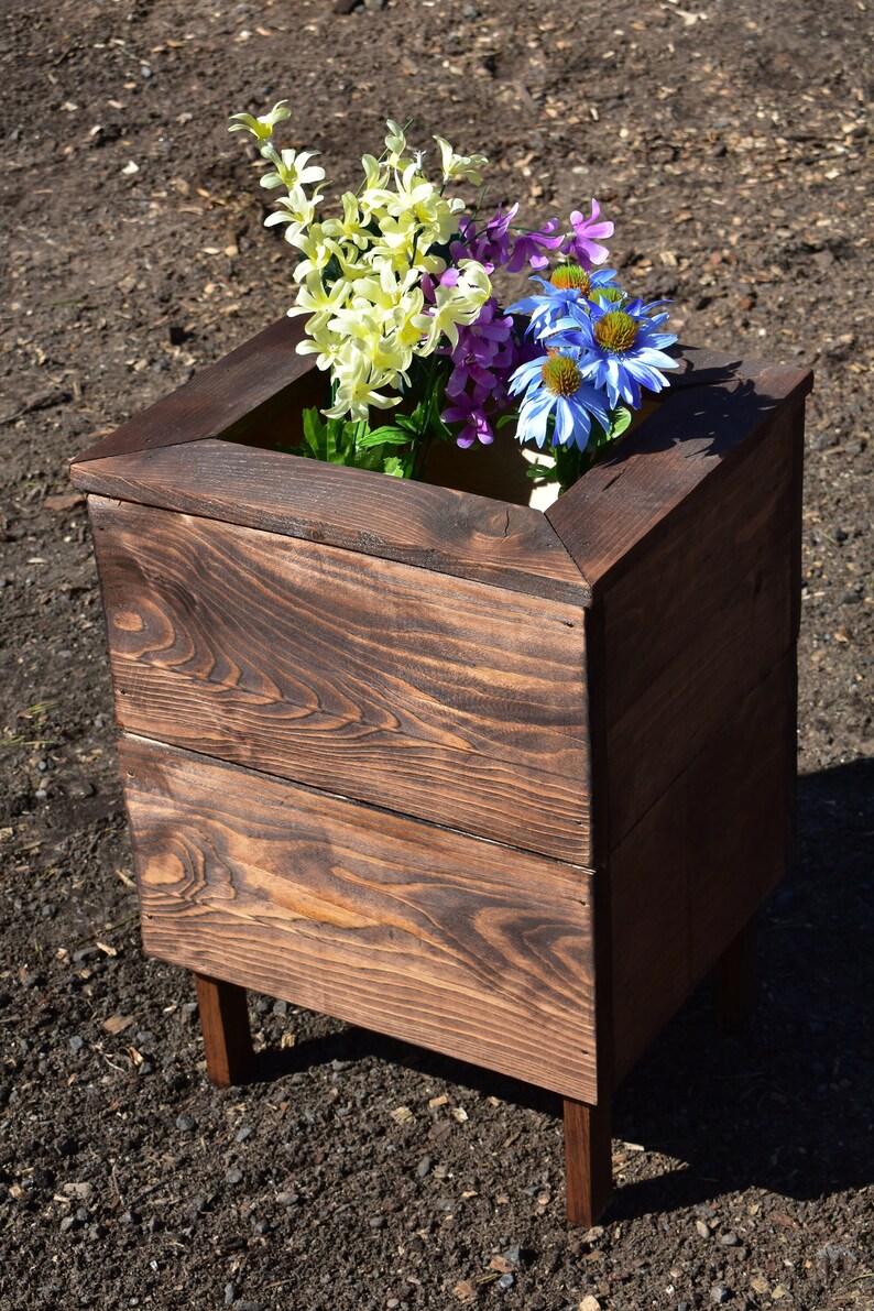 Custom Planter Boxes Etsy