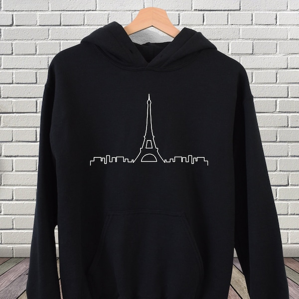Louvre - Vibrant Eiffel Tower Hoodie