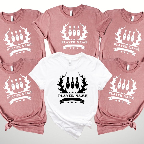 Personalized Bowling Shirt Etsy