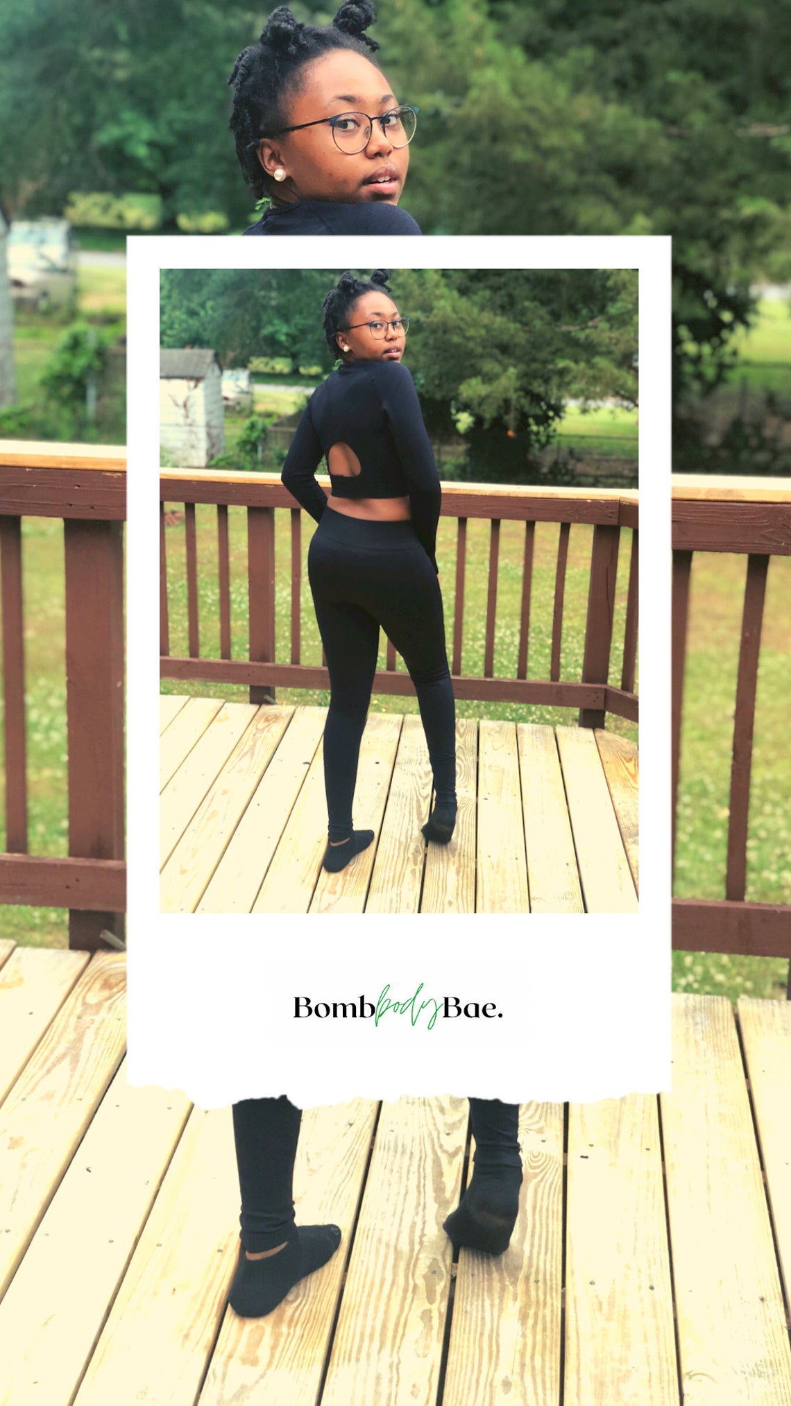 2 Piece Gym Bae Workout Set Etsy