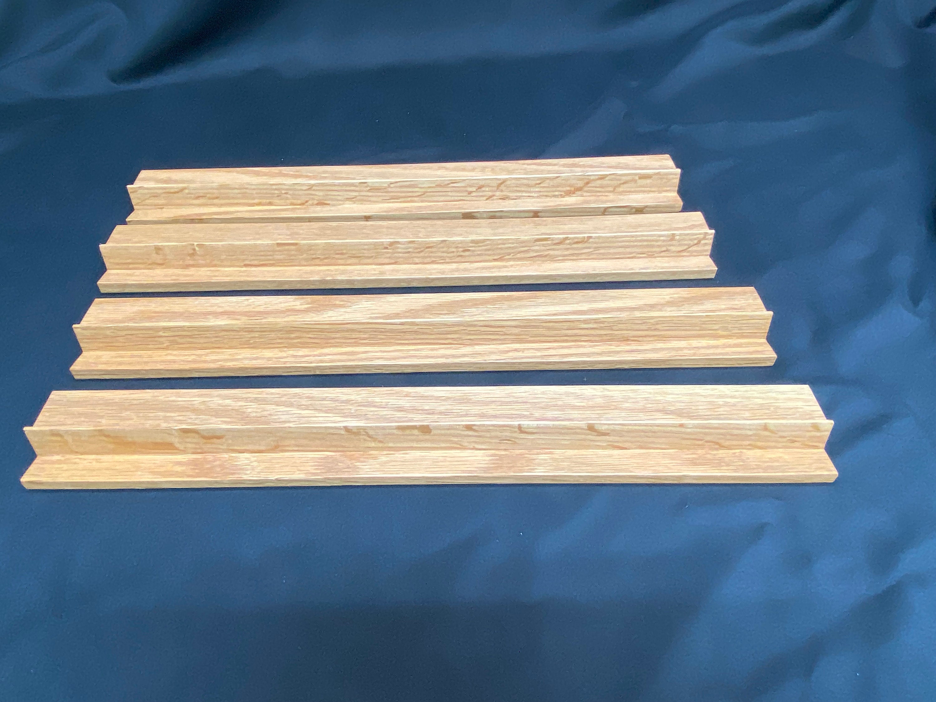 Mah Jongg Tile Rack Made From Solid Oak - Etsy
