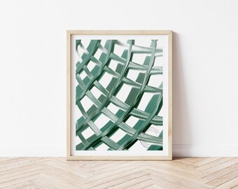 Simple Artwork, Emerald Green Abstract Painting, Green Printable Wall Art, Sage Green Abstract Print, Minimalist Green Wall Art, Green Print