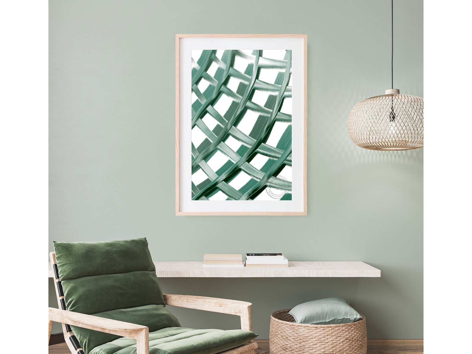 Sage Green Wall Art Emerald Green Wall Art Green Printable Etsy