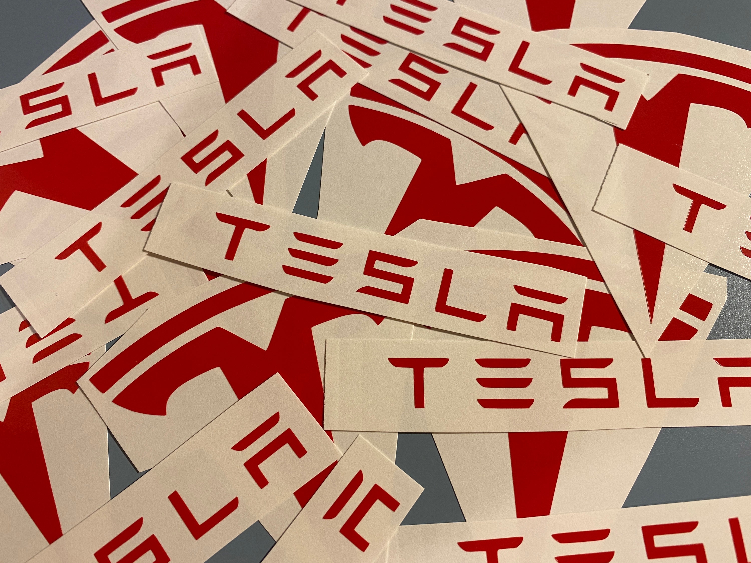 Quality Control Sticker Tesla TESLA Car Make Logo Vinyl Sticker - Etsy UK