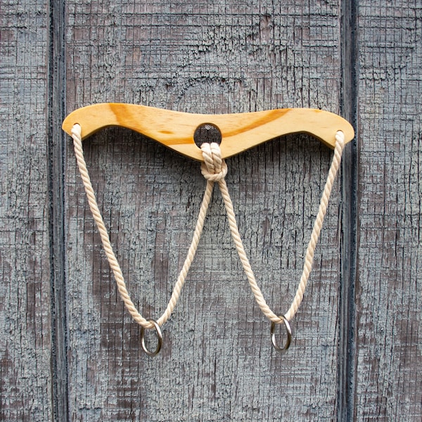 Ox Yoke Puzzle | Pioneer Toy | Handmade