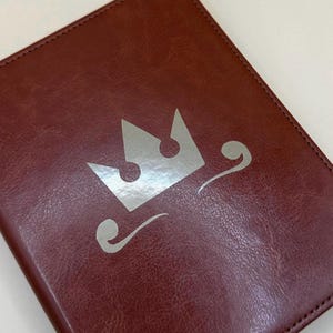 Kingdom Hearts Photo Album Gift | Jiminy's Journal | Faux Leather Cover | KH Anniversary Gift | Gamer Gift