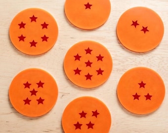 Dragon Ball-onderzetterset | Cadeau anime-onderzetter | Op DBZ geïnspireerd acryl | Kies je Dragon Ball