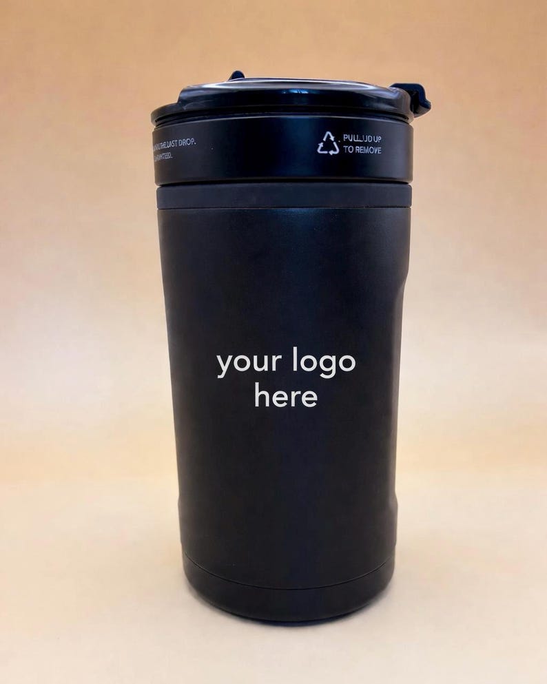 Op maat gemaakte lasergegraveerde BruMate 3-in-1 blikjeskoeler | Cadeau voor zakelijk en bruidsjonkers afbeelding 1