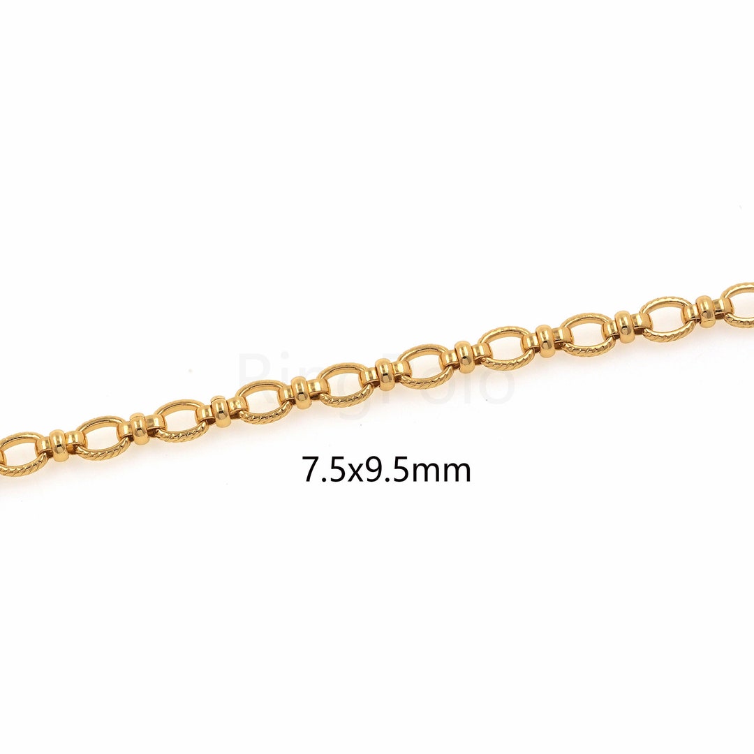 18K Gold Filled Cable Chain,minimalist Chains,gold Knot Chain Necklace