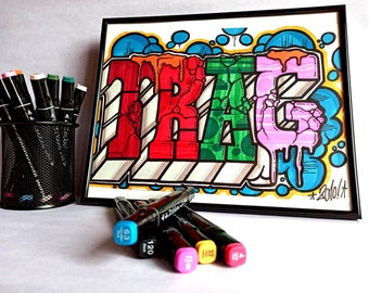 Graffiti Art Etsy