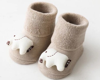 Bamboo Baby Elephant Socks