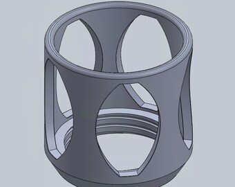 auto cup holder adapter 3D Models to Print - yeggi