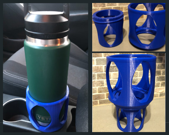 Digital Download Car Cup Holder Adapter 3D Printing - Etsy Australia