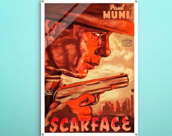 スカーフェイス（1932年）ポスター アメリカンギャング映画 壁飾り
