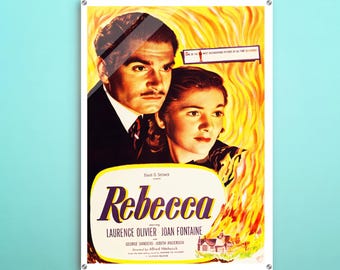 レベッカ 1940年 アメリカ ロマンティック サイコスリラー映画ポスター