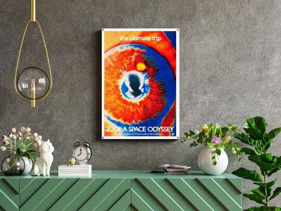 2001: A Space Odyssey American Acrylic Decor, Amazing Wall Art of