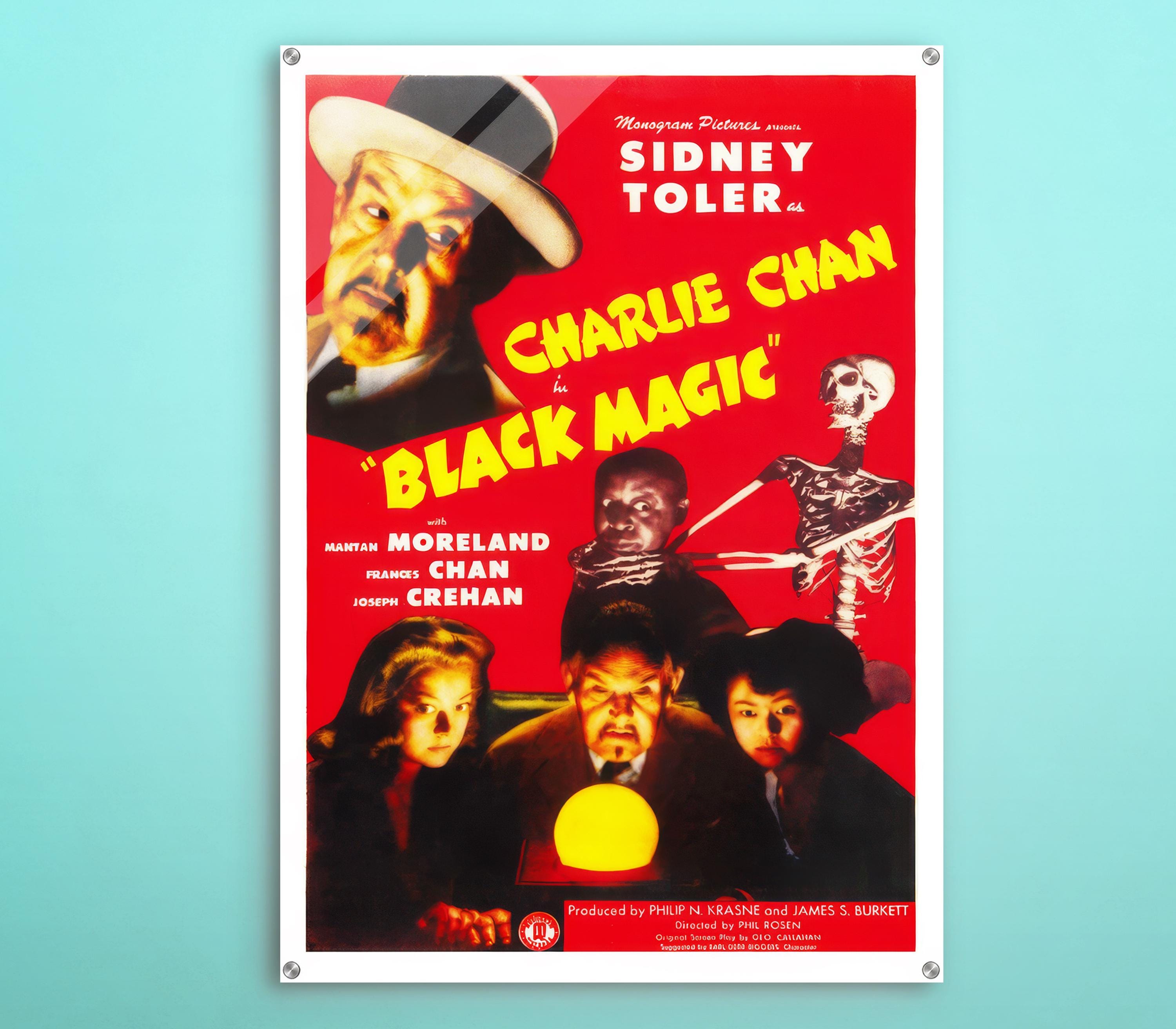 ブラックマジックアメリカンアクリルポスター、この映画ポスターの