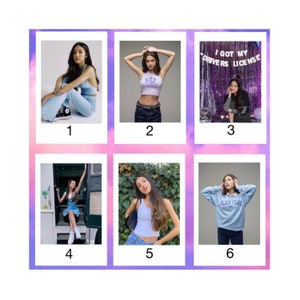 Olivia Rodrigo instax pics