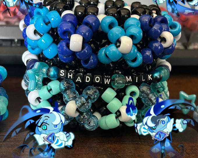 Shadow Milk Cookie Large Rotating Cuff | Bracelet | Kandi | Cosplay ...