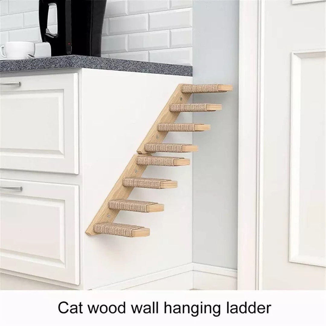 Cat Shelf. Floating Cat Shelf. 8 Step Cat Shelf. Cat Climbing Etsy