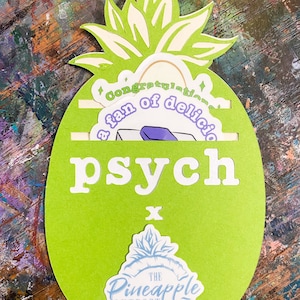 PSYCH Quote Stickers