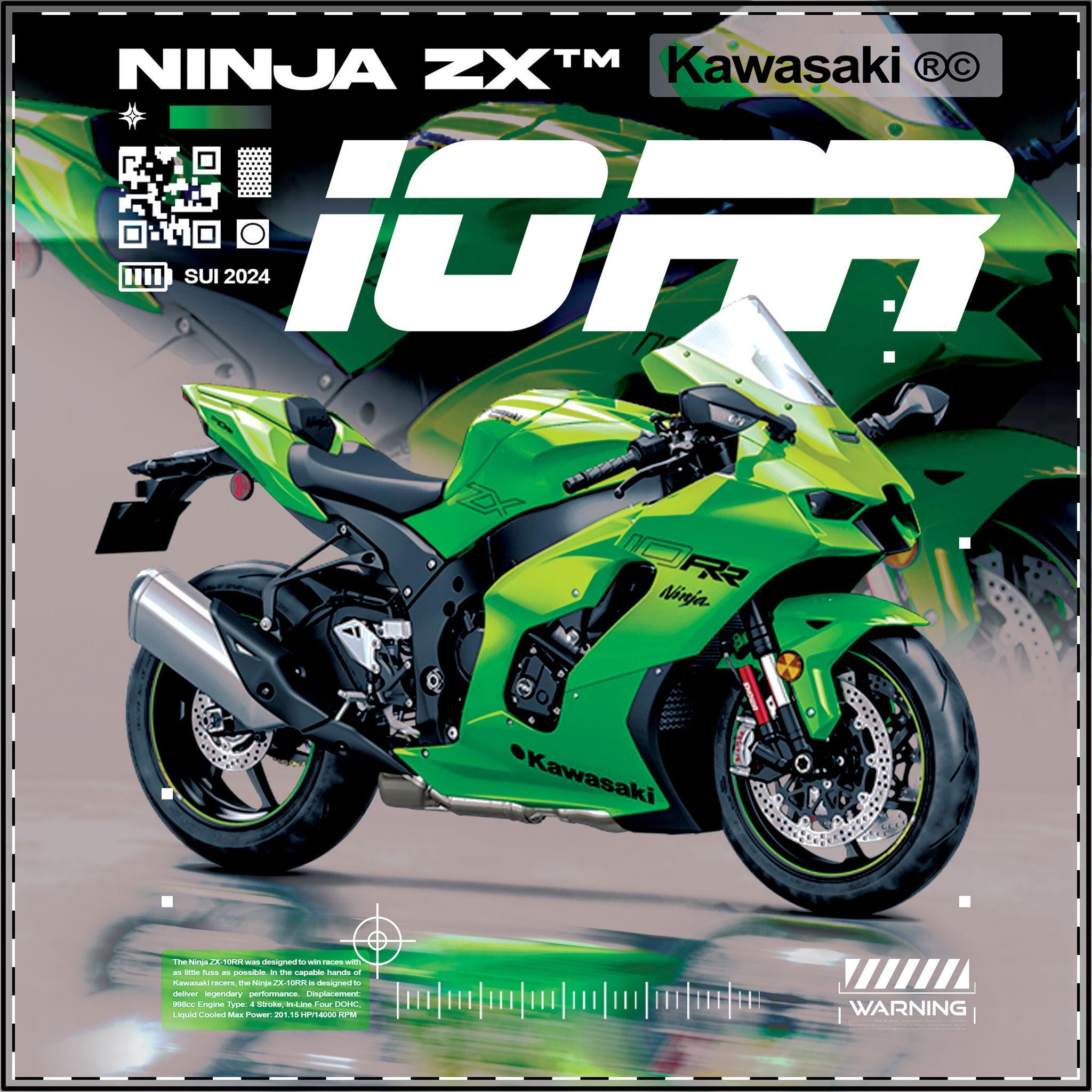2022 Kawasaki Ninja Zx6r Wraps - Etsy Canada