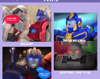 Impresiones de Transformers One