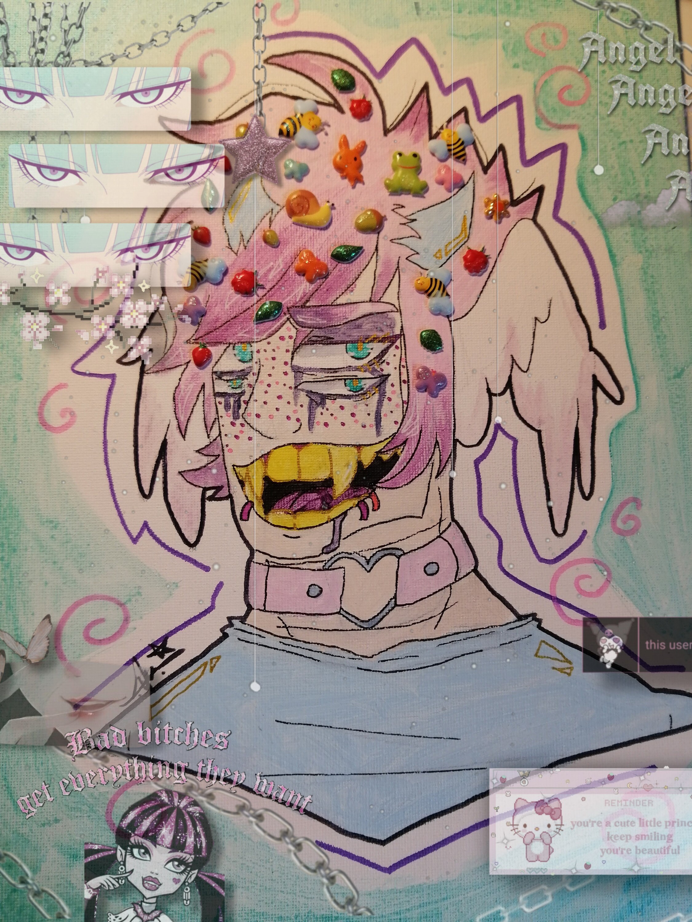 Painting Of A Fallen Angel