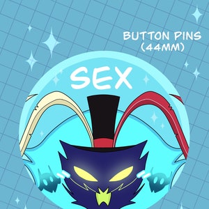 Button Pins Asmodeus
