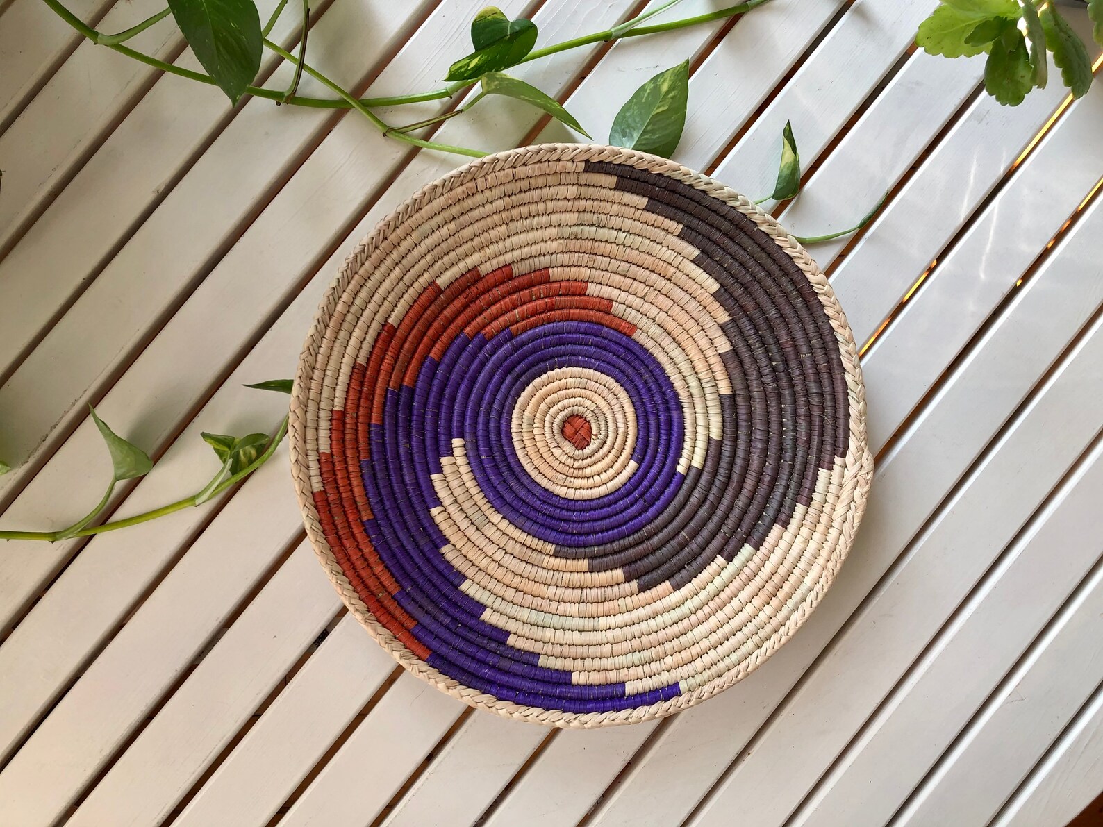 Wicker Wall Plates Wall Wicker Plates African Woven Wall Art Etsy