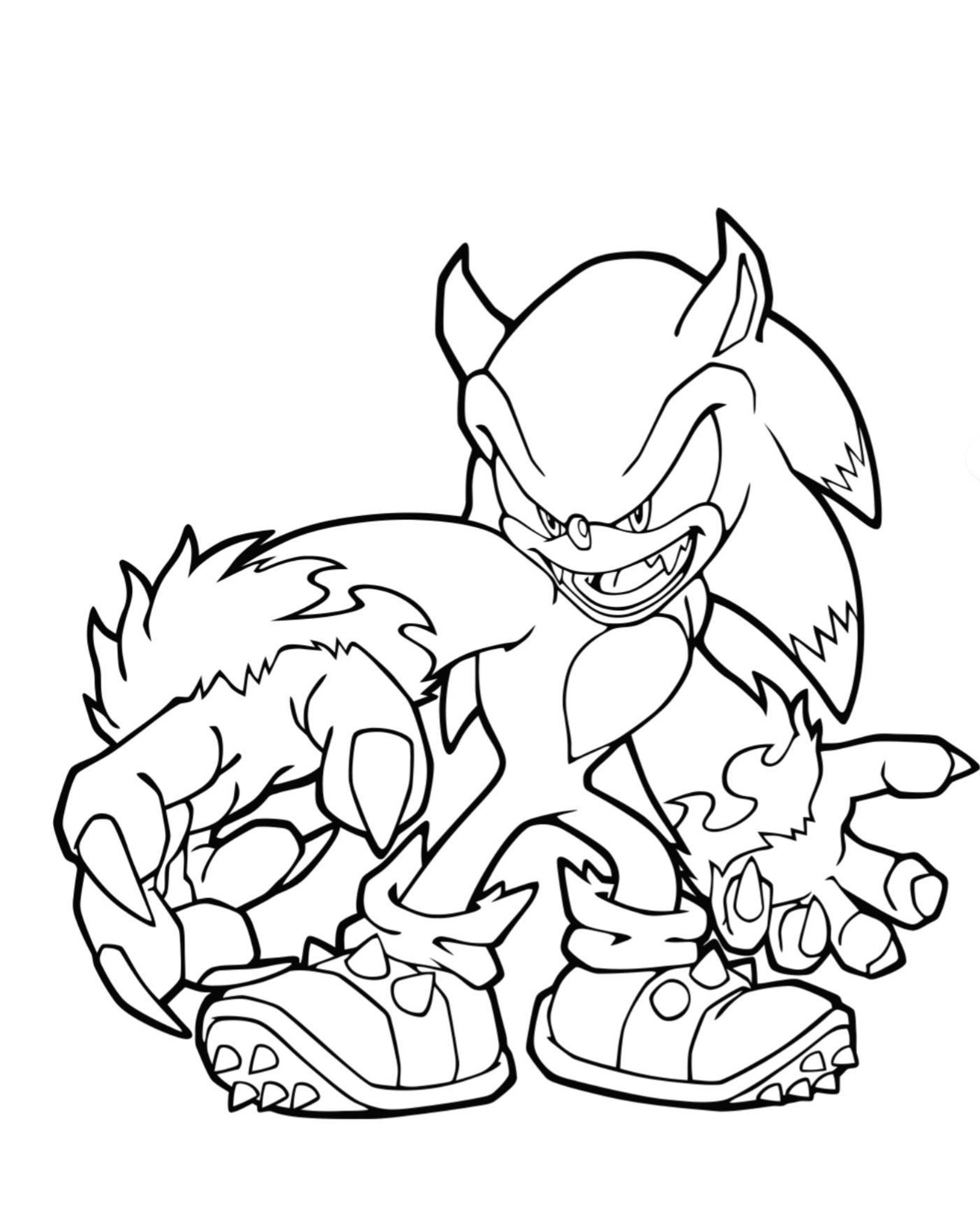Sonic Coloring Pages 104 Pictures Digital Download Etsy