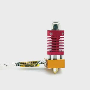 OEM Hotend Replacement for Ender 3 / Ender 3 Pro / CR-10 / CR-10S | Complete 3D Printer Hotend Assembly | Genuine Replacement Part