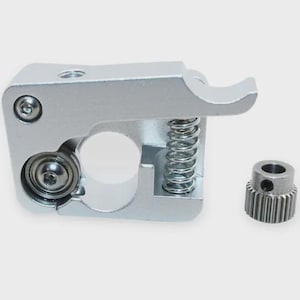 MK10 Remote / Direct Extruder Aluminum (Right) | 3D Printer Extruder | All Metal Extruder for Ender 3, CR-10, Wanhao Duplicator i3, Makerbot