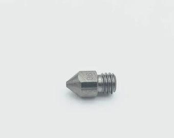 MK8 Hardened Steel 3D Printer Nozzle - Abrasion-Resistant, High Flow