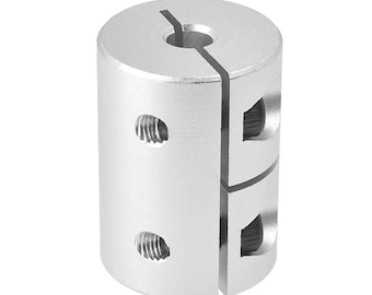 Rigid T8 Lead Screw Coupler – 5mm to 8mm, Aluminum Anti-Flex