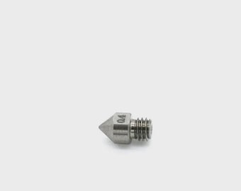 TC4 Titanium MK8 3D Printer Nozzle | High Temp, Wear Resistant