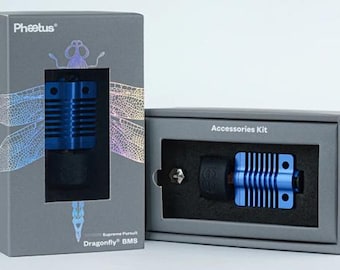 Dragonfly Phaetus Hotend BMS | Bi-Metal Heatbreak Up to 500C | All Metal High Temp Hotend | 3D Printer Hotend Upgrade | Ender 3 CR-10