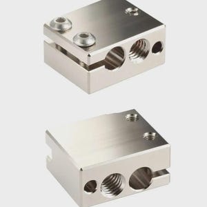 Volcano PT100 Kupfer Heatblock | High Temp Kupfer Legierung Block für Volcano Hotend | 3D Drucker Hotend Upgrade | mit kobra max, Voron usw