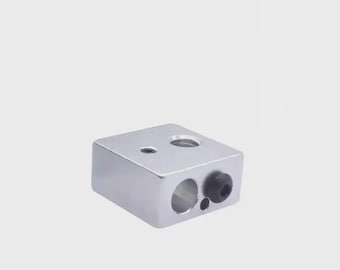 MK8 Aluminum Heater Block | High Temp 3D Printer Hotend Upgrade