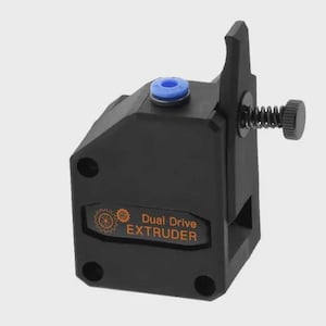 Dual Drive Extruder 1.75mm with Bracket (Right) | All Metal Direct Drive Upgrade | Right-Hand 3D Printer Extruder Compatible with Ender CR10